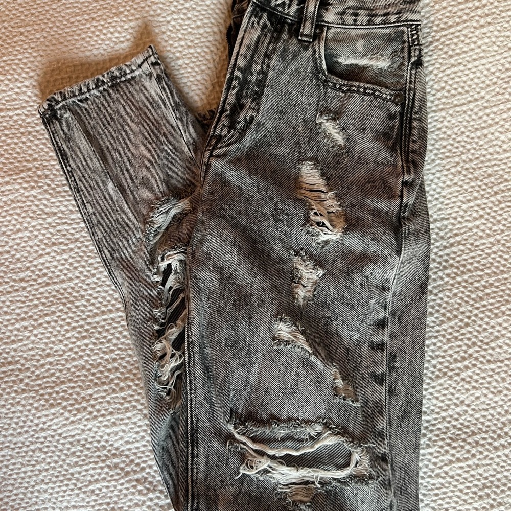 American Eagle Gray Denim Jeans